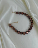 Bronze Pearl Bracelet