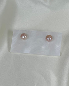 Pearl Stud - Rose Pink