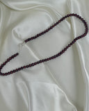 Burgundy Pearl Necklace