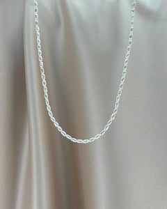 Keshi Rice Necklace - Off White